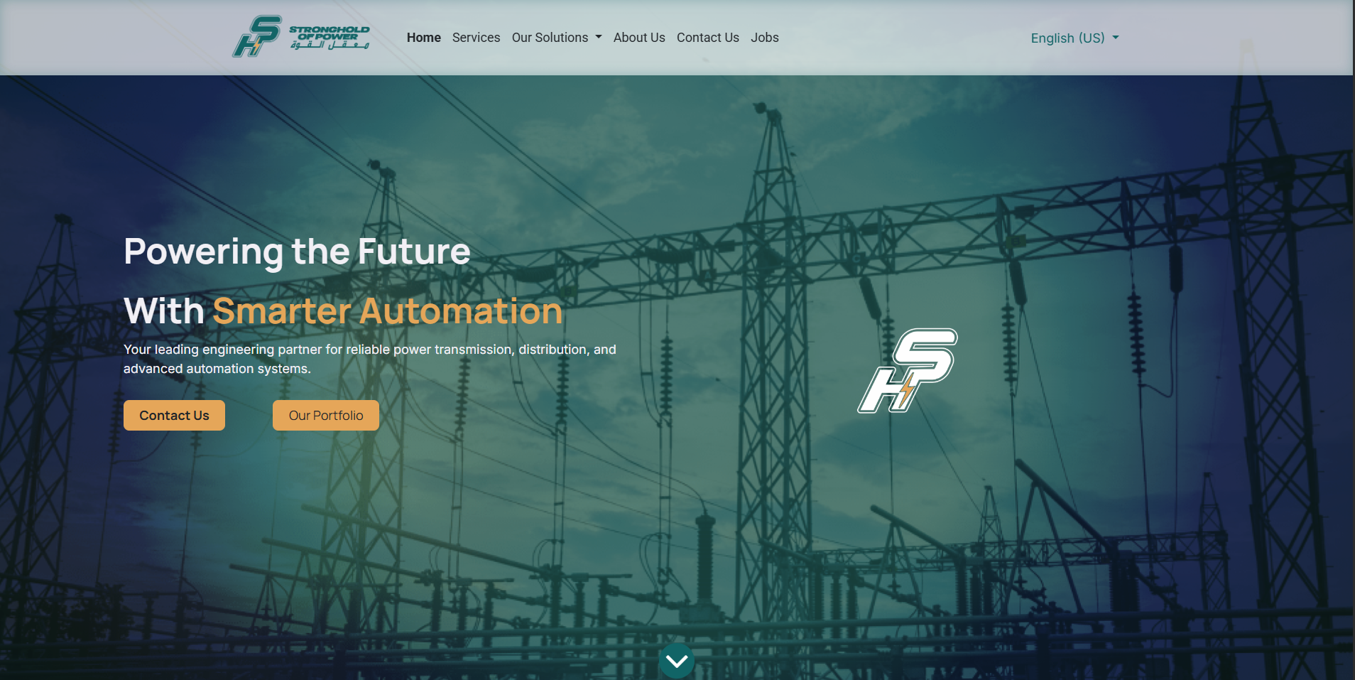 SHP Stronghold of Power Branding by TCA The Creative Agency Lebanon